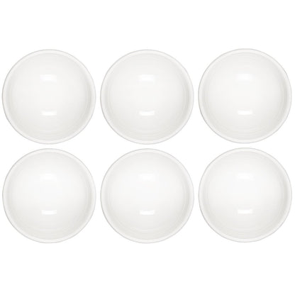  Le Creuset 2oz Pinch Bowls - Set Of 6 | White