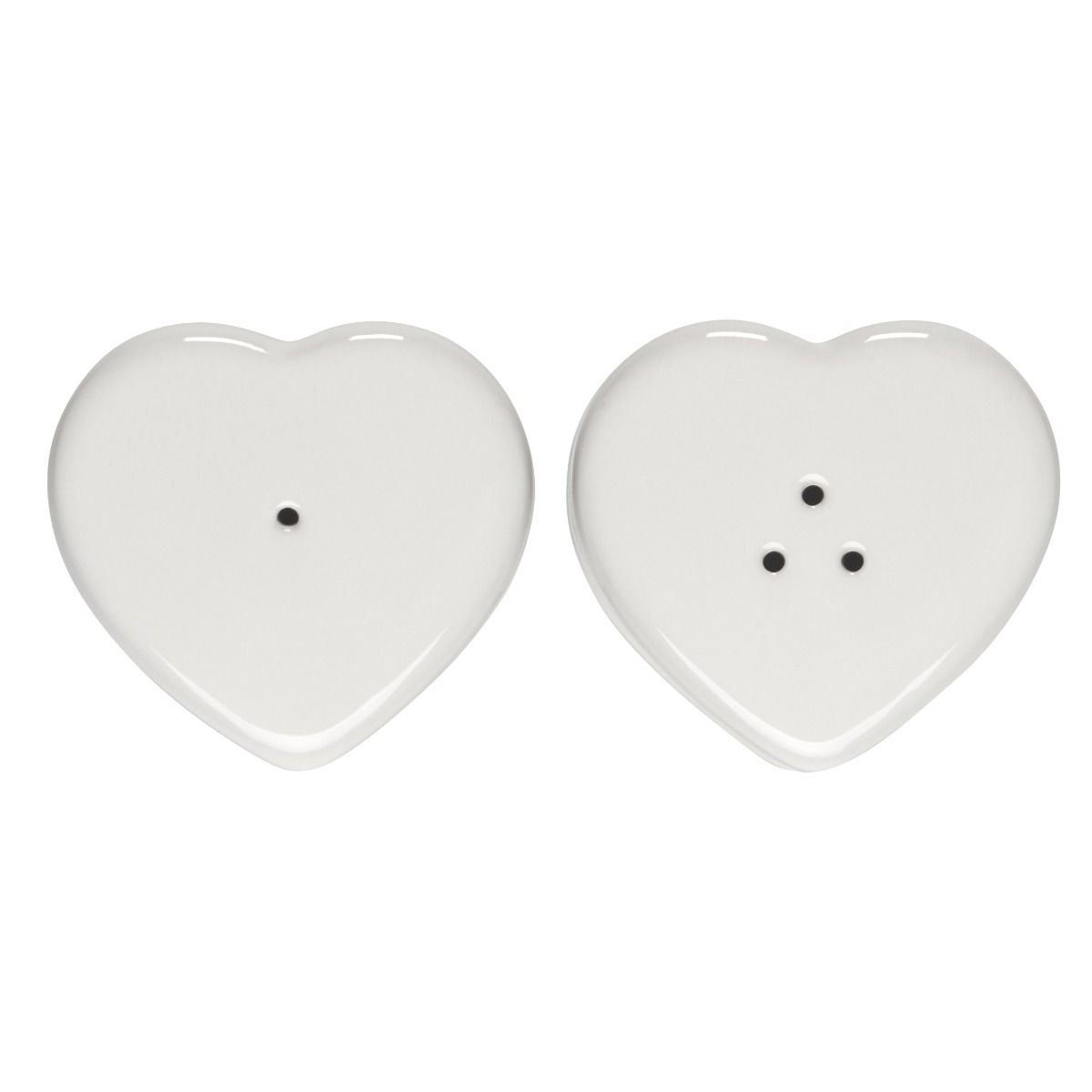  Le Creuset Figural Heart Salt & Pepper Shaker (Set Of 2) | White