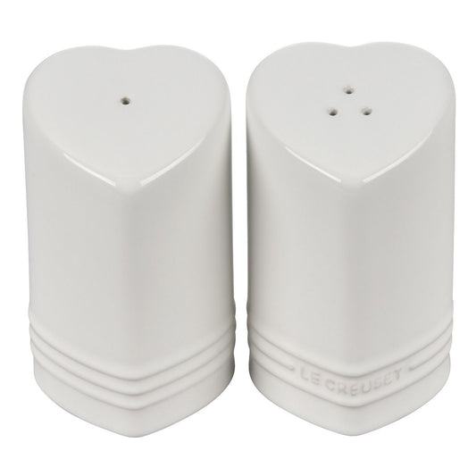  Le Creuset Figural Heart Salt & Pepper Shaker (Set Of 2) | White