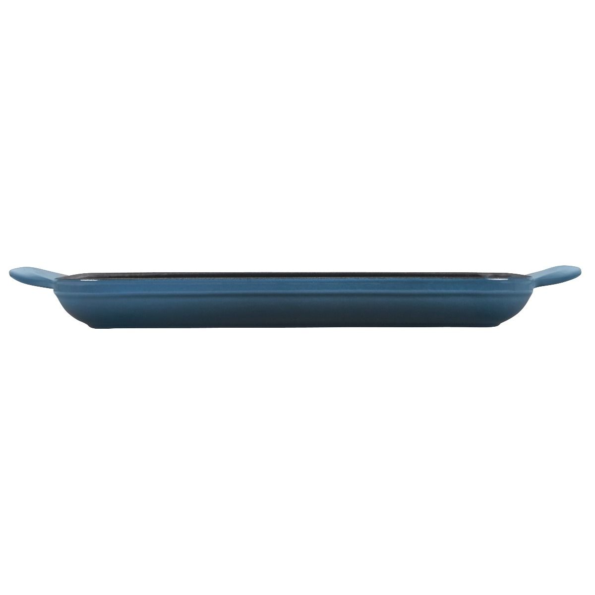  Le Creuset 9.5" Square Signature Enameled Cast Iron Grill Pan | Deep Teal