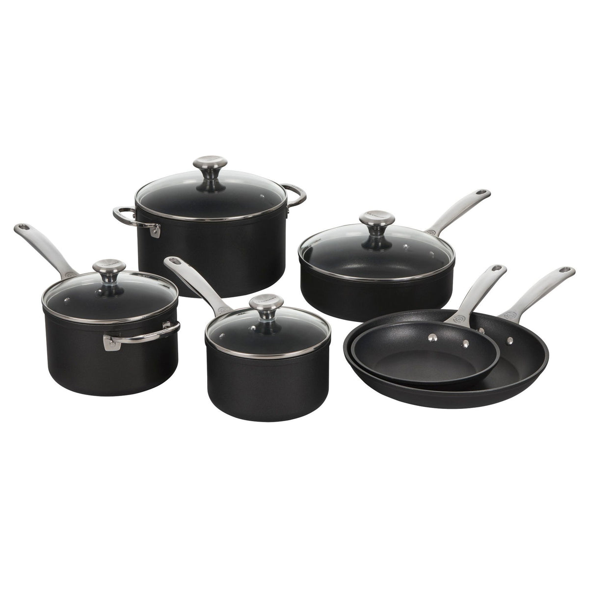  Le Creuset 10-Piece Cookware Set | Toughened Nonstick Pro