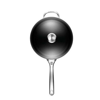  Le Creuset 4.25 Qt. Sauté Pan With Glass Lid | Toughened Nonstick Pro
