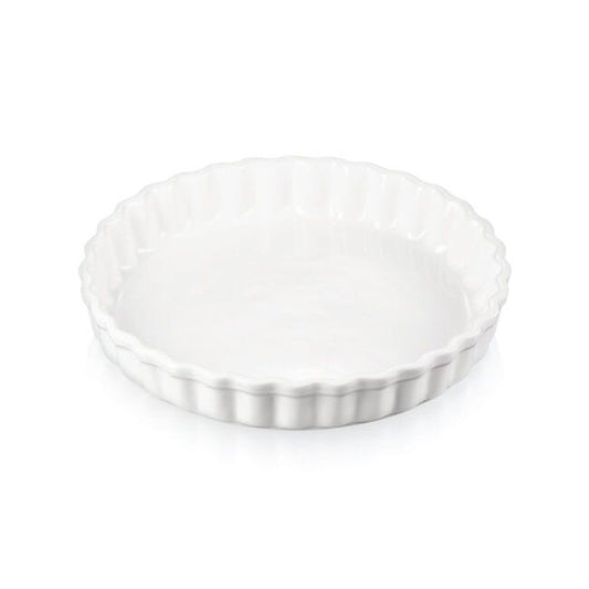  Le Creuset 9.5" Tart Dish | White