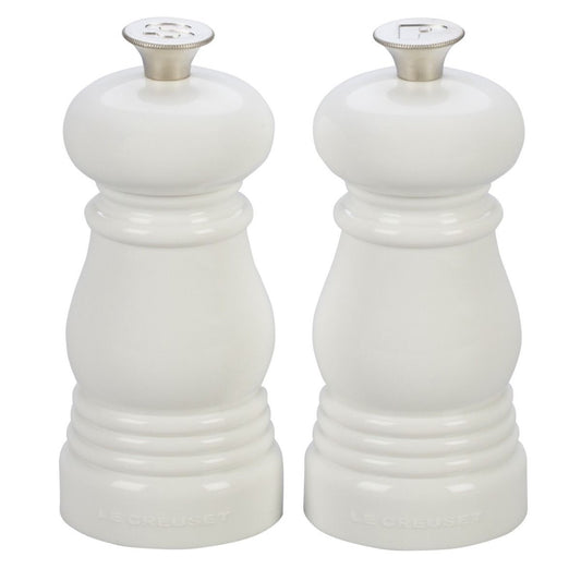  Le Creuset Petite Salt & Pepper Mill Set | White