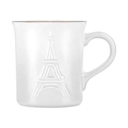  Le Creuset 14oz Mug Eiffel Tower Collection | White