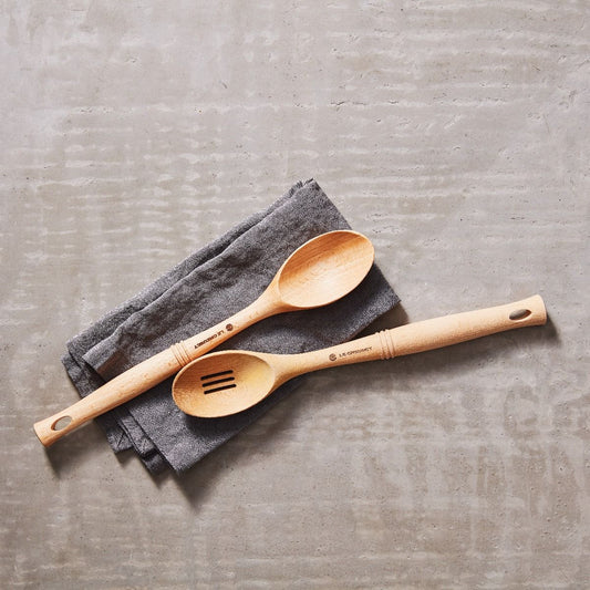  Le Creuset Revolution® Wooden Slotted Spoon